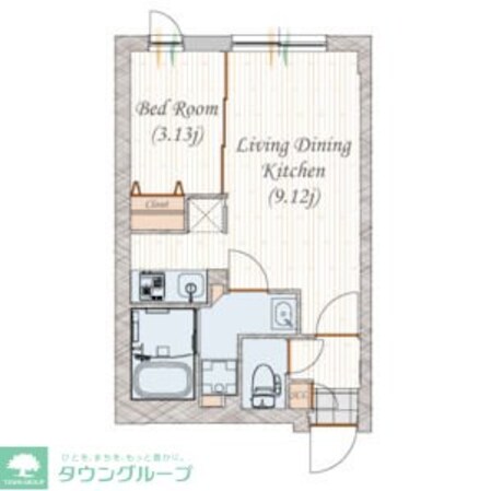 quador名古屋城駅の物件間取画像